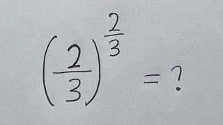 Math Olympiad Question | Can You Solve This???