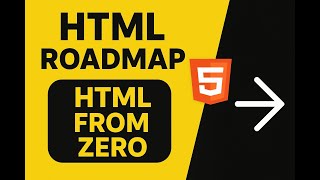 HTML Roadmap 2025 | HTML Learn from Scratch to Advanced | Complete Web Development Guide #html #css