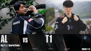 AL vs T1 | WORLDS 2025 | Knockout