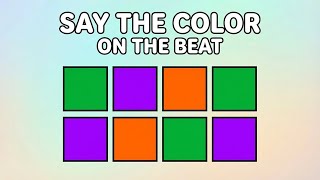 Say the Word on the Beat Challenge | New Color Version