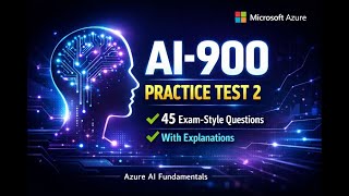 AI-900 Practice Test 2 | Azure AI Fundamentals | 45 Exam-Style MCQs