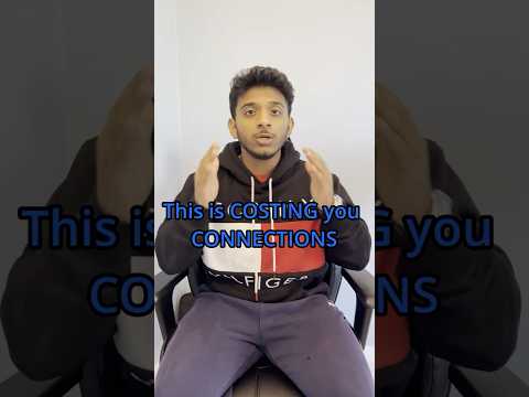 Do NOT leave connections on the table by NOT FOLLOWING UP!!