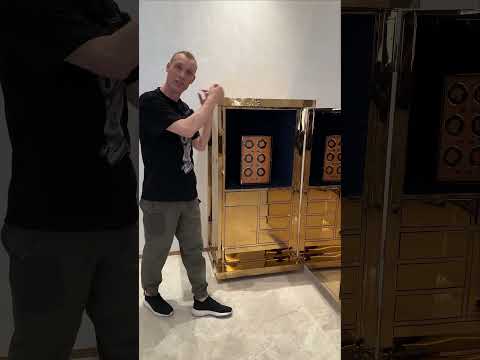 MILLIONAIRE GOLD LUXURY SAFE