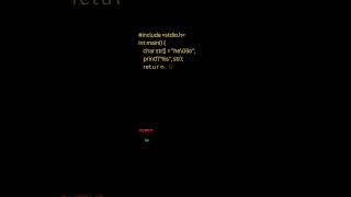 Hidden Null Terminator in C Strings #coding #ai