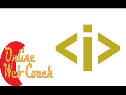 HTML Italic tag - Learn HTML - Online Web Coach