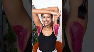 Dyeing My Armpit Hair Pink! #HairDye #HairTutorial