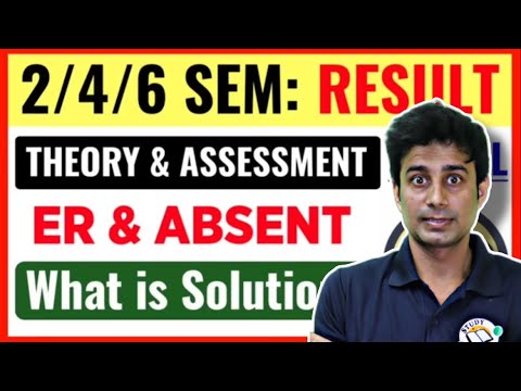 SOL 2/4/6 Semester Result: ER & Absent Problem Solution 2025 DU SOL ResultAbsent Solution 2025😰