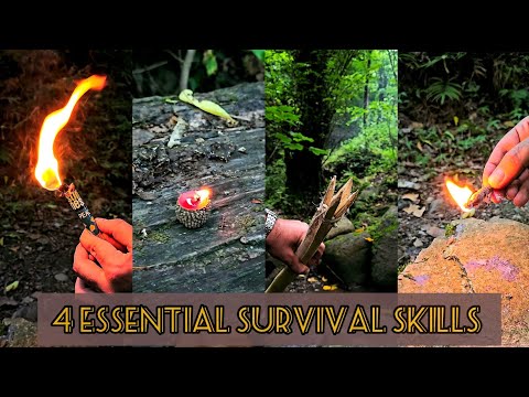 Discover 4 Amazing Bushcraft Techniques for Outdoor Survival #bushcraft ##diy #camping #skills