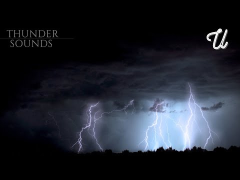 ⚡ Ocean Rain and Thunder Sounds for Stress Relief: STUNNING THUNDERSTORM