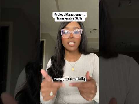 Leverage your existing TRANSFERABLE skills #projectmanagement #resume
