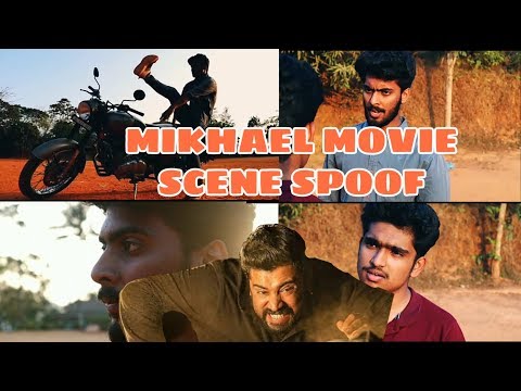 Mikhael full movie spoof, mikhael movie scene spoof, mikhael spoof  scene, mikhael malayalam spoof