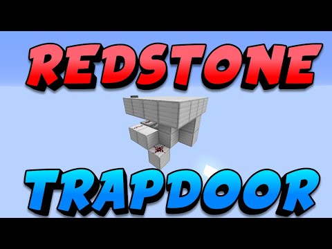 Compact 1x1 Hidden Trapdoor (Minecraft Java 1.16)