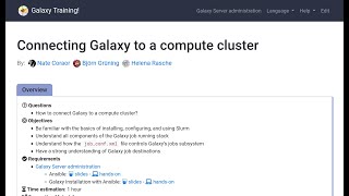 GAT2021 - Day 3 - Connecting to a Compute Cluster