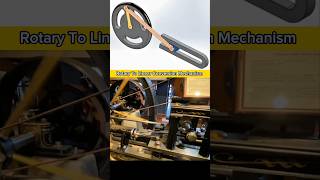 Rotary to Linear Motion Conversion | Simple Mechanism Explained in Engineering Animation #speedsong