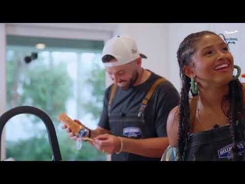 Baker Mayfield & Tristan Wirf’s Epic Buffalo Chicken Dip Battle | Hellmann’s Game Day Cook Off Ep 1