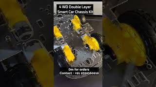 4 WD Car Chassis Kit | #arduino  #arduinoproject  #iot #shorts  #arduinotutorials #unboxing  #carkit