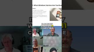 Windows 11 Compatibility: Check Your Hardware Now! #shorts #windows11 #microsoft #cybersecurity