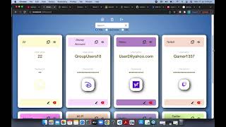 CS50W Final Project - Password Vault