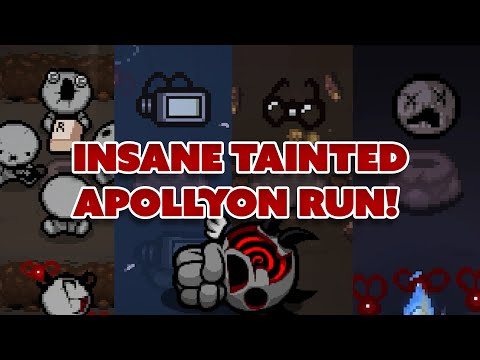 The R Key is Incredible! Tainted Apollyon Run - The Binding of Isaac
