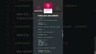 CSS Card Hover Effects #shorts