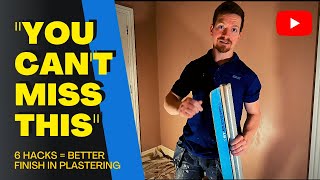 REVEALED: 6 Essential **HACKS For The Perfect Finish In Plastering…”Bye Bye Tiger Stripes”