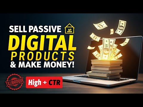 How to Sell Digital Products Online & Make Passive Income  Step by Step Guide for Beginners