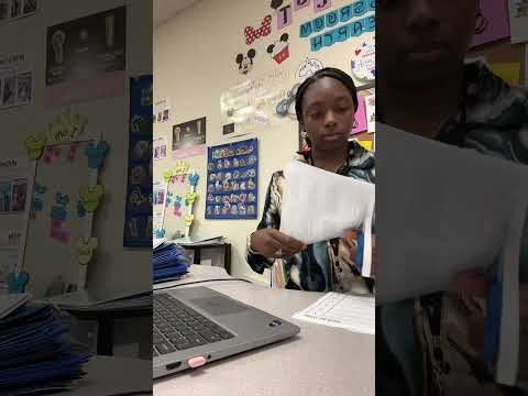 The morning of a 1st grade teacher!!