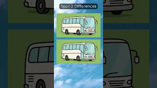 Spot 2 differences!! #spotthedifferencegame #braintest #puzzle #emojifinder