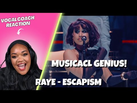 Vocal Coach Reacts - Escapism - Raye