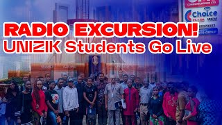 UNIZIK Physics Students on Excursion! First Radio Experience at Choice FM 97.1 #tour #broadcasting