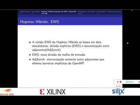 WSCAC-WIC - Pôsteres - O Implementação de overthread no método numérico HOPMOC através de um algorit
