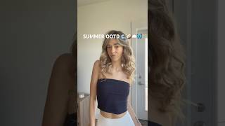 SUMMER OUTFIT OF THE DAY #summerootd #summerfashion #summeroutfitideas #trending