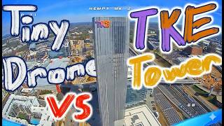 CADDX ASCENT DRONE vs. Atlanta's TALLEST Elevator Tower! #fpv #drone #fpvdrone #tinywhoop #caddx
