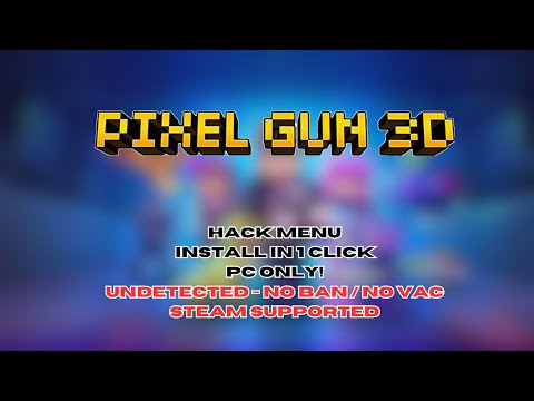 Pixel Gun 3D CHEATS / HACK - CLIENT FOR PC / TUTORIAL(2024)