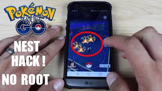 How To Find RARE Pokemon Nests In PokeMon Go NO ROOT Hack / Cheat