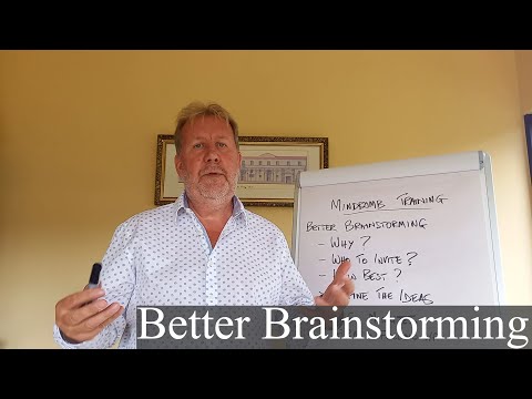 Better Brainstorming for business.  Learn the Brainstorming techniques that matter.