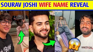 😲Sourav Joshi Vlogs Wife Name Reveal। Elvish Yadav case । Mr Indian Hacker।Sourav Joshi Wife Photo