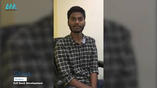Ace Web Academy Reviews | Full Stack Web Developer Shiva | Full Stack Web Developer Training