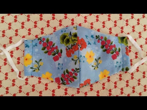 Diy Face Mask/easy Pattern Sewing Tutorial/How To Make Face Mask/No Sewing Machine Face Mask