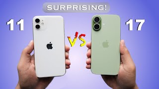 iPhone 11 vs iPhone 17 Speed Test 🔥 6 Years Difference? 😨 (HINDI)