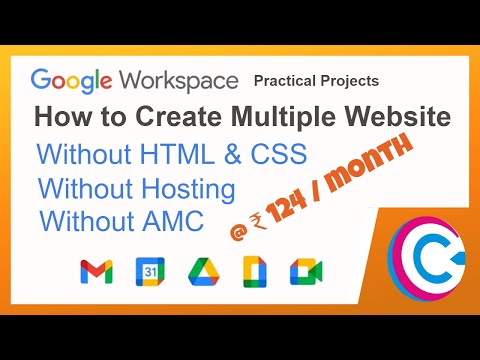 website designing | How to Create Multiple Website in Google Workspace | Web Design | G Suite