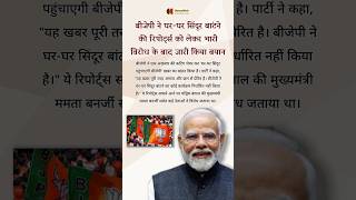 बीजेपी ने घर-घर सिंदूर बांटने की रिपोर्ट्स को लेकर भारी विरोध #news #narendramodi #bjp #bjpnews