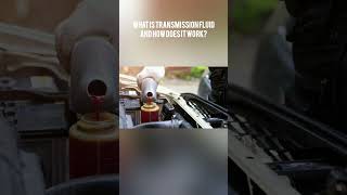 What is transmission fluid and how does it work? #enginepart #mechanic #carsensor #mechancial