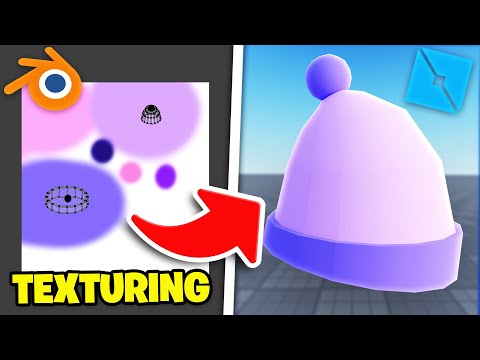 How to TEXTURE a Roblox UGC item (Beginner Tutorial)
