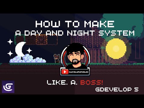 Create a Day and Night Cycle in GDevelop 5