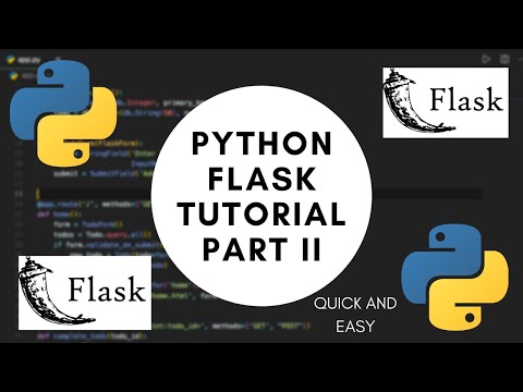 How To Make A Flask App - PART 2 (Templates & Database)