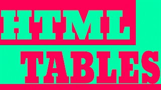 11 HTML Tables
