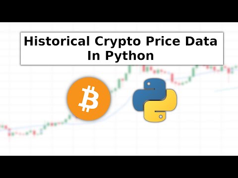 Get Historical Crypto price data in Python