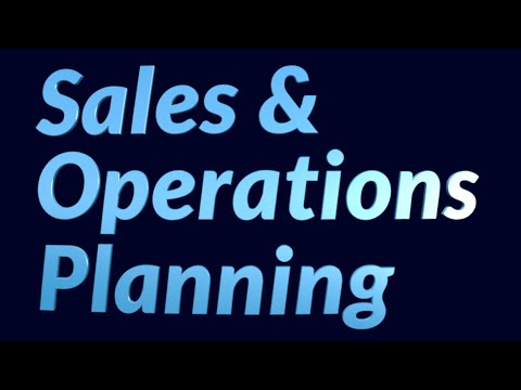 Virtual Enterprise: Sales & Operation Planning | ITA