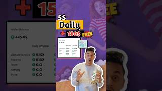 🤑Daily kamao 5$ | 150$ Free | Earning Apps hindi | online paisa kaise kamaye #treasurenft #earnmoney